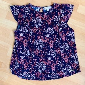 MICHAEL KORS Stretchy Floral Top